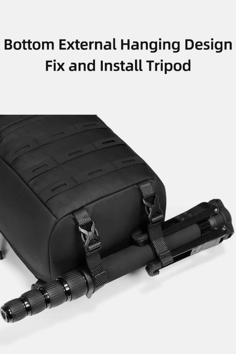 Designer one shoulder crossbody chest bag fanny pack in water-resistant heavy-duty fabric with dry-wet separation and USB & type-C charging ports for travel work or everyday use for men or women