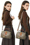 Leather Crossbody Bag W-Top Handle