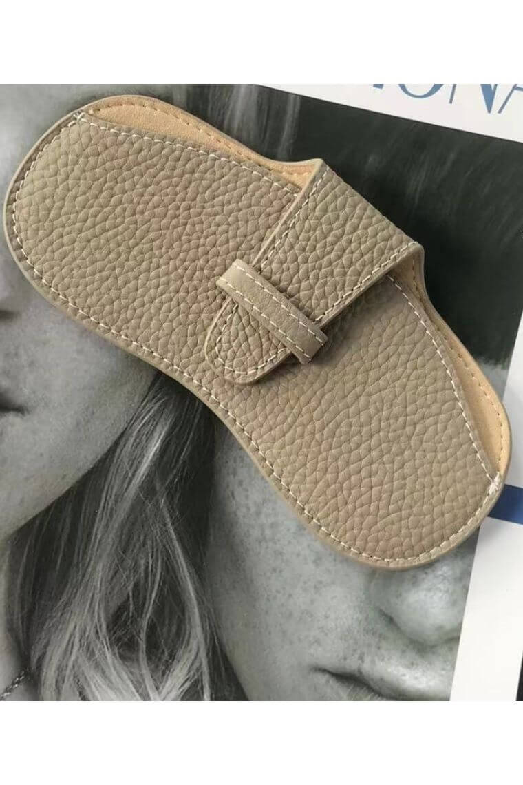 grey glasses case | sunglass case | eyelgass case | sunglasses storage | glasses storage | glasses cover | sunglass case holder | leather sunglass case | eyeglass holder
