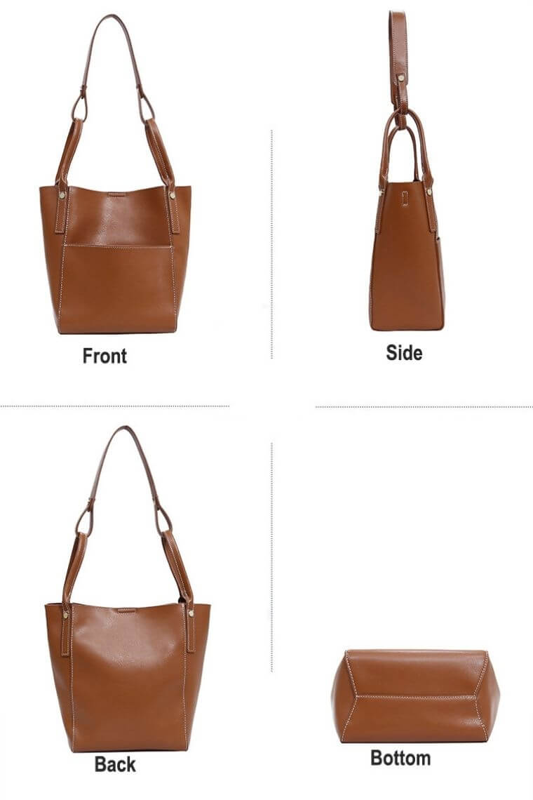 Bucket bag | leather bucket bag with magnet closure | bucket purse with convertible straps | cute bucket bag with small purse | designer bucket bag in leather | bucket bag purse | shoulder bucket bag in leather | convertible bucket bag