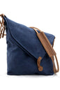 dark blue canvas bag with crossbody strap | canvas crossbody bag | canvas crossbody purse | canvas leather bag | canvas sling bag | canvas & leather bag | canvas crossbody messenger bag | women canvas crossbody bag | canvas bag with leather handle | canvas crossbody