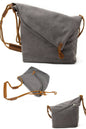 Grey canvas bag with crossbody strap | canvas crossbody bag | canvas crossbody purse | canvas leather bag | canvas sling bag | canvas & leather bag | canvas crossbody messenger bag | women canvas crossbody bag | canvas bag with leather handle | canvas crossbody