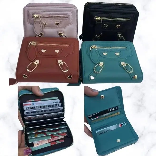 leather cardholder bifold wallet