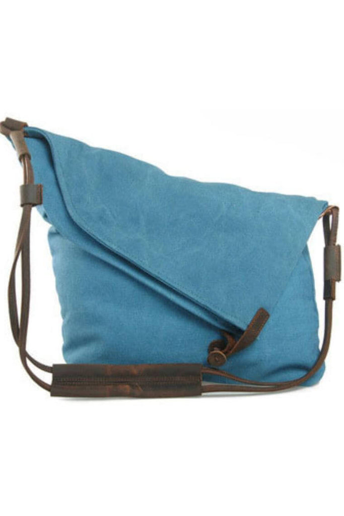 Buy Blue Small Boxy Sling Bag Online - Hidesign
