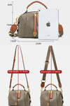 best women designer leather crossbody sling bag with top handle