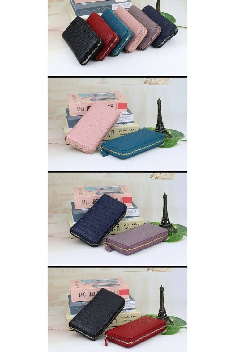 colors for RFID card holder wallet