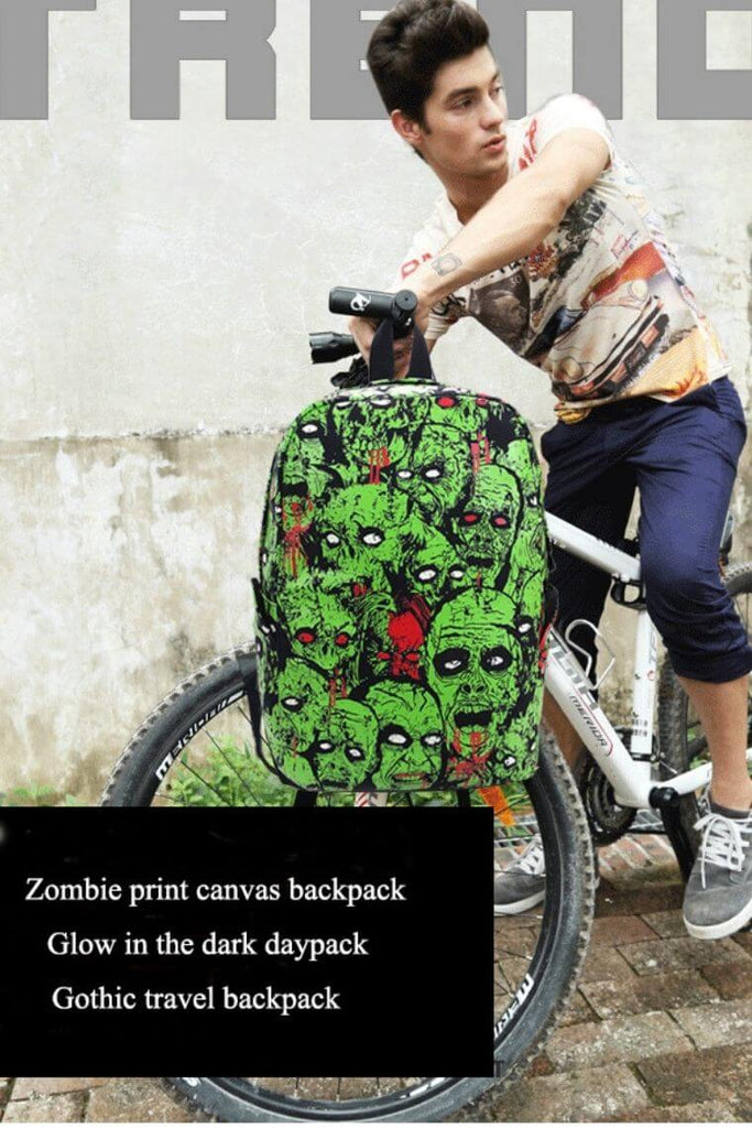 SOLD OUT* Neon Zombie Bunny BackPack #018